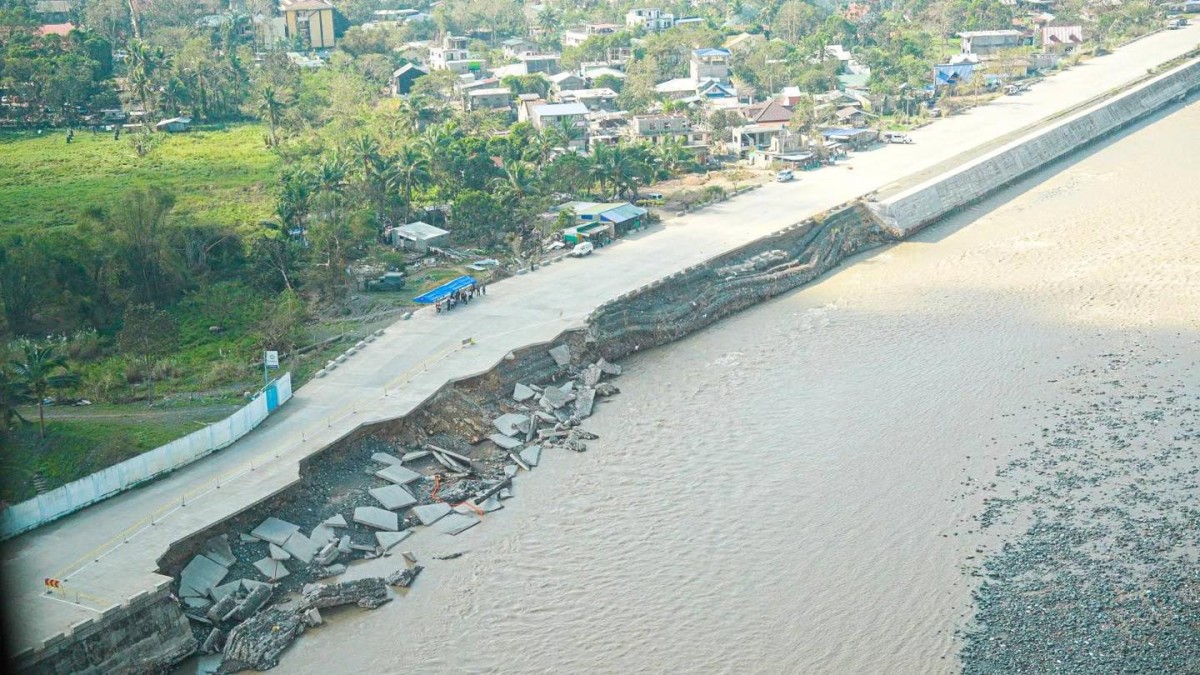 Ti nadadael a paset ti Bambang Bypass Road iti Nueva Vizcaya. (Pammadayaw ti PIA Nueva Vizcaya)