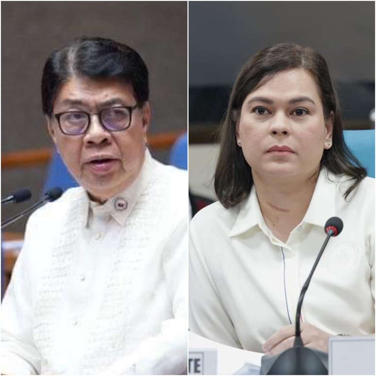 Ni Camarines Sur 3rd district Rep. Gabriel Bordado Jr. (kanigid), ken Bise Presidente Sara Duterte (Facebook)