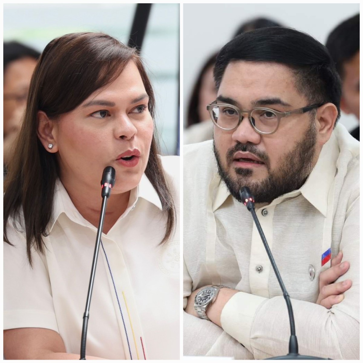 Da Bise Presidente Sara Duterte (kanigid), ken La Union 1st distrito Rep. Paolo Ortega V (PPAB)