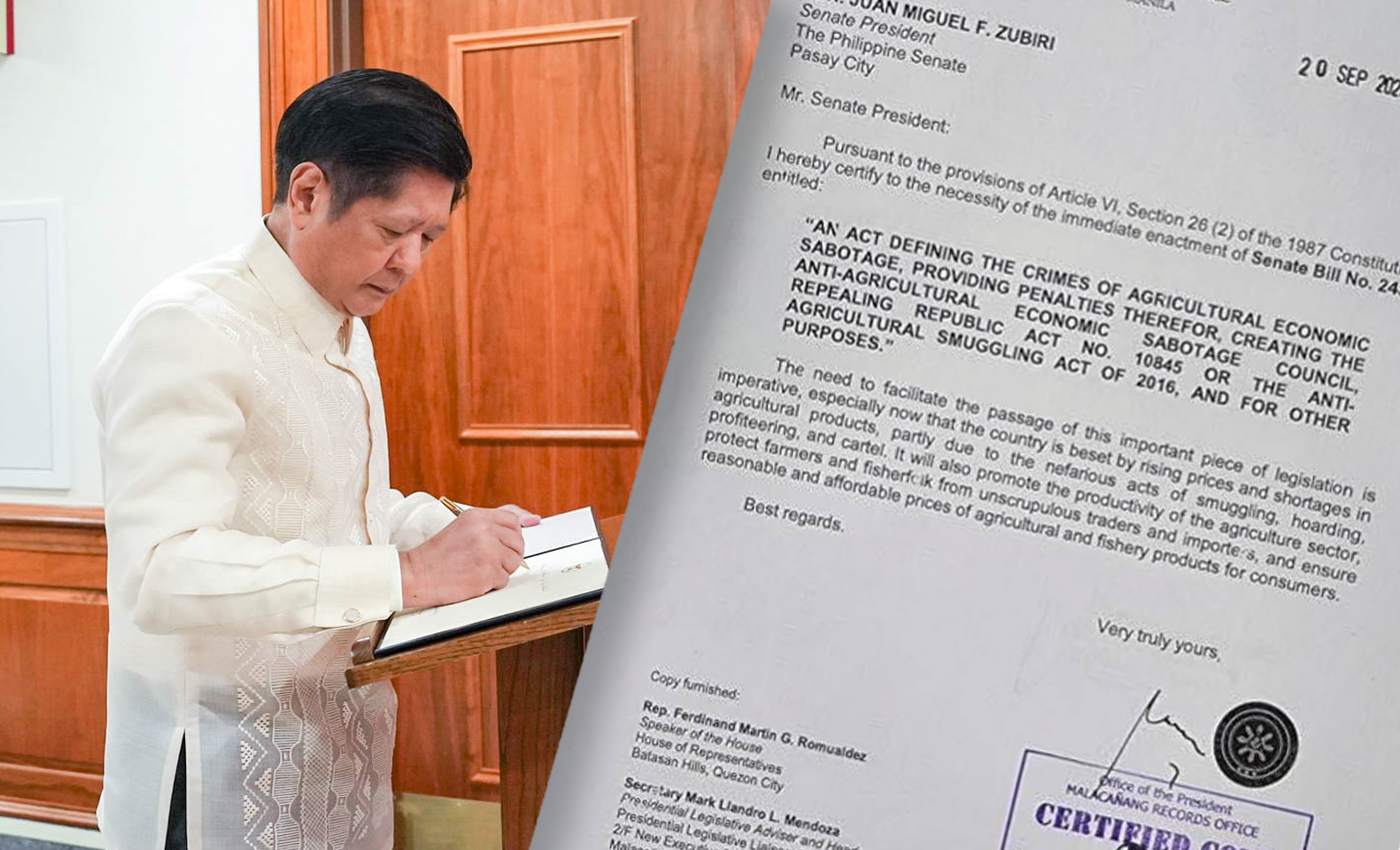 Senate Bill 2432, indeklarar ni PBBM nga "urgent"