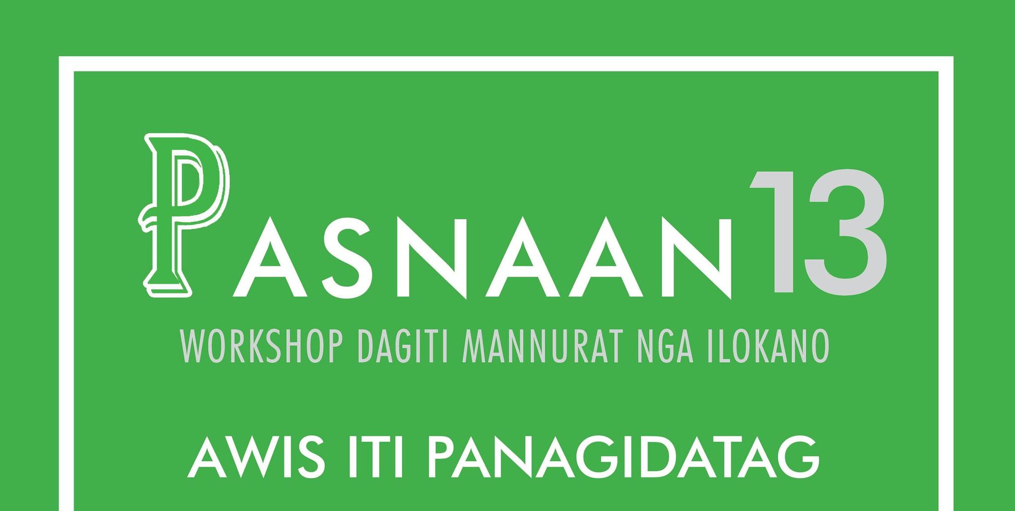 Aplikasion para iti Pasnaan 13, agawaten ti GUMIL Filipinas