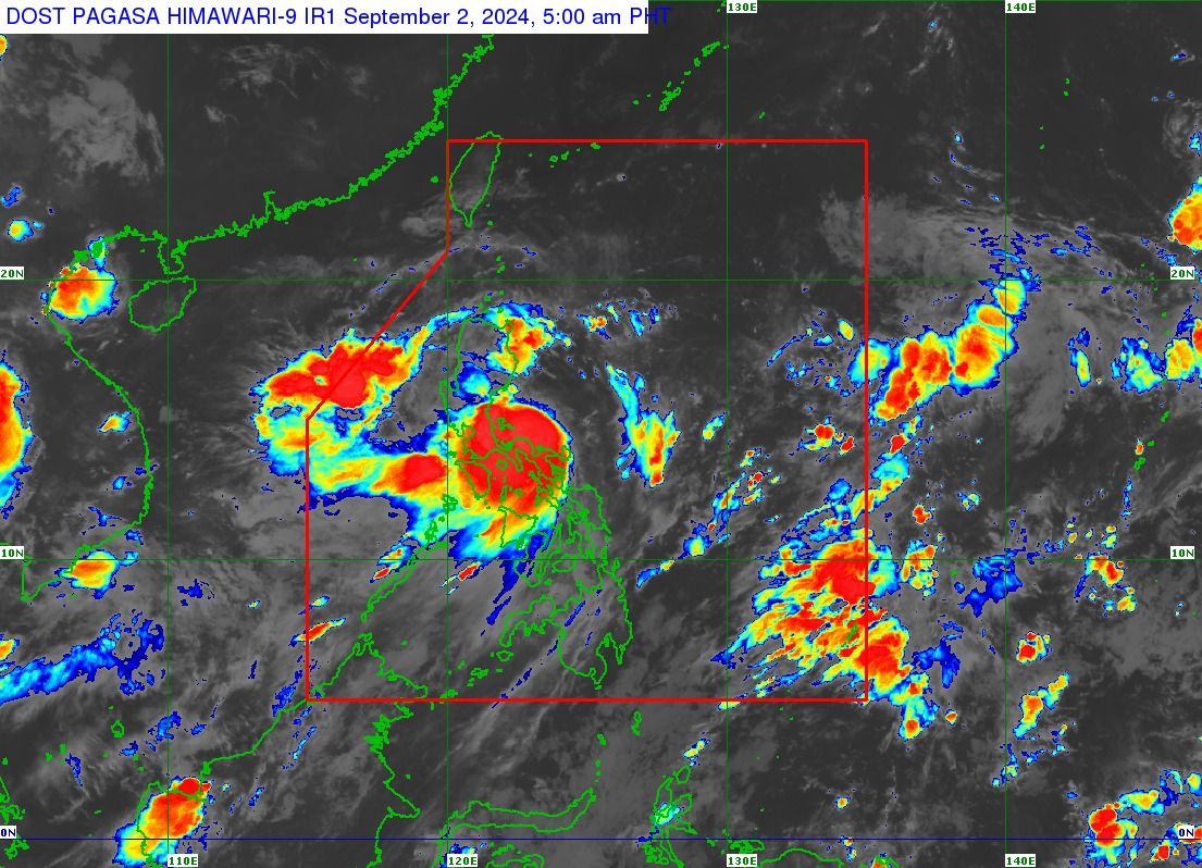 Bagyo Enteng, Simmanglad iti Casiguran, Aurora -- PAGASA